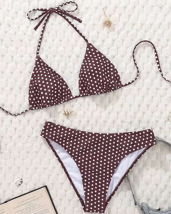 Bikini Paski Groszki