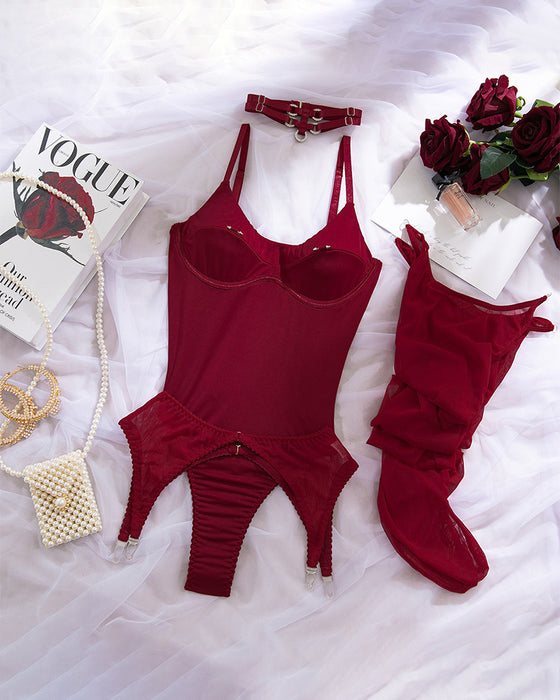 Lingerie Nowy Moda Luksus Niespodzianka Prezent Bielizna Nocna Impreza