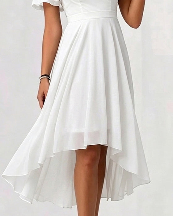 Sukienka Mesh Patchwork Nieregularny