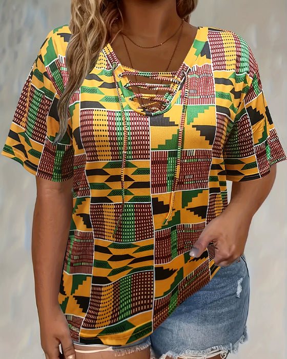 Bluza Tie-Dye Nadruk
