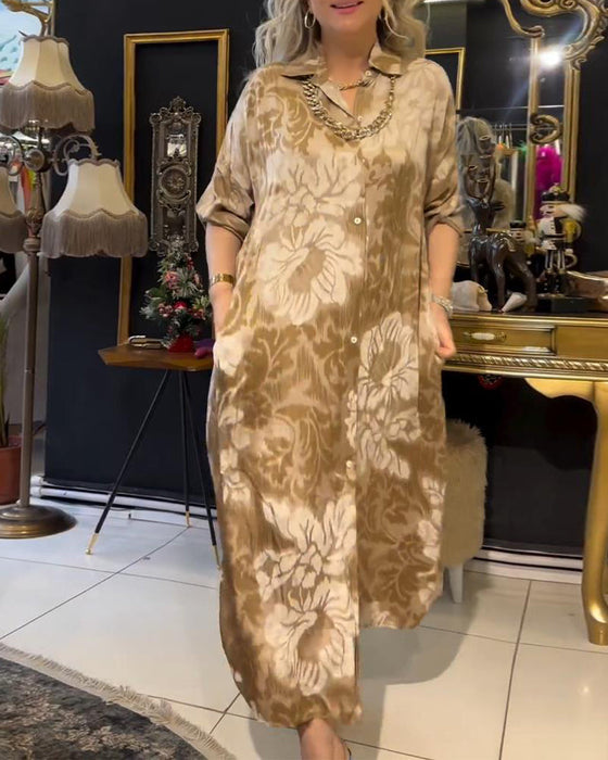 Sukienka z guzikami w stylu vintage