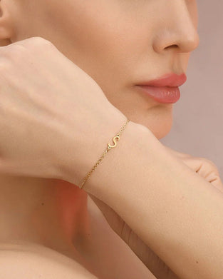 Prosta bransoletka z literami