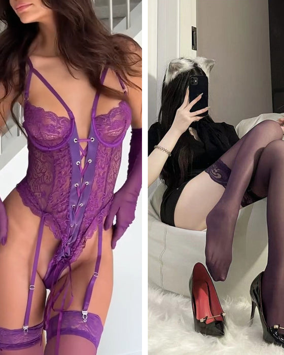 Piżama Jednoczęściowa Seksowna