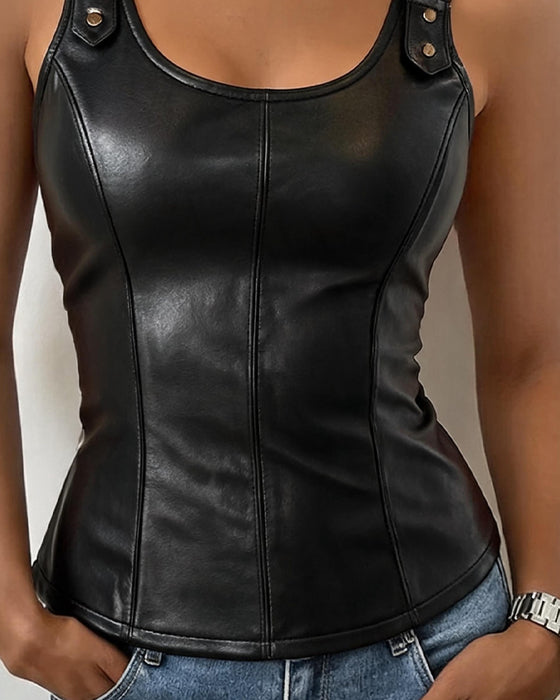 Tank Top U-Klit Camisole Dopasowany