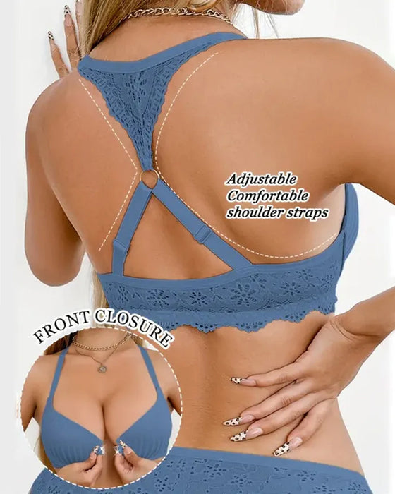 Bielizna Push-Up Zapięcie Z Przodu