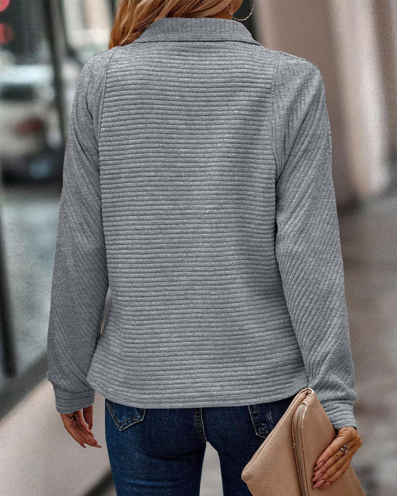 Bluza Z Kapturem Z Jednokolorowym Kolorem I Zip