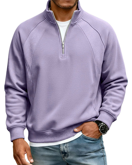 Bluza Half Zip Stójka
