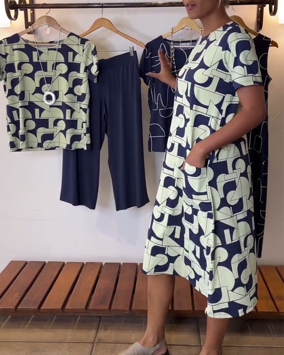 Dress Casual Codziennie nadrukowano