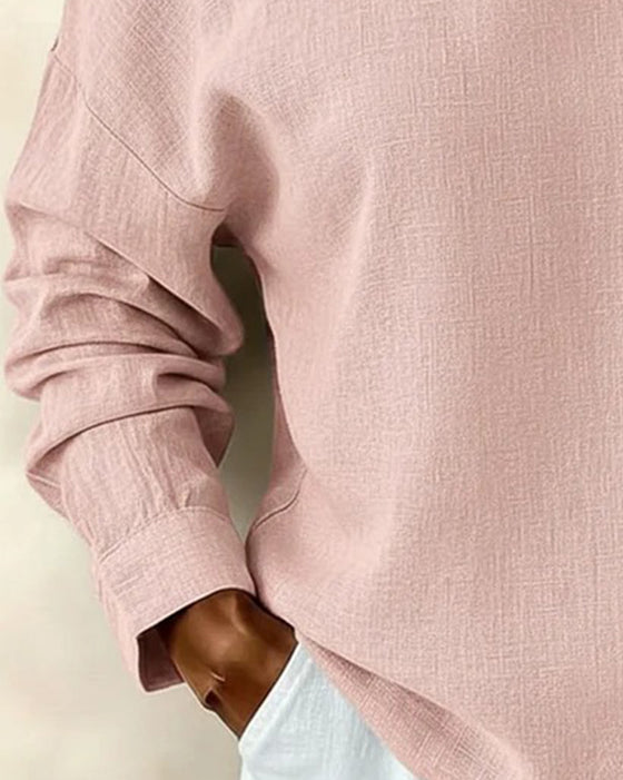 Top Off-The-Shoulder Seksowny Długi Rękaw
