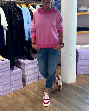 Bluza z kapturem w gradientowych kolorach