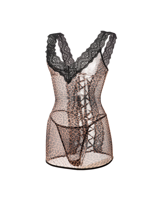 Koszula Nocna Seksowny Ramiączka Koronka