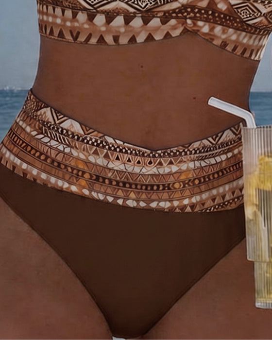 Bikini Geometryczne Dwuczęściowe
