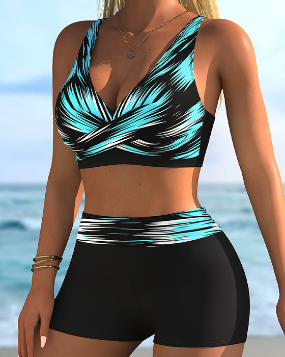 Bikini Gradient Krzyż Szorty Bokserki