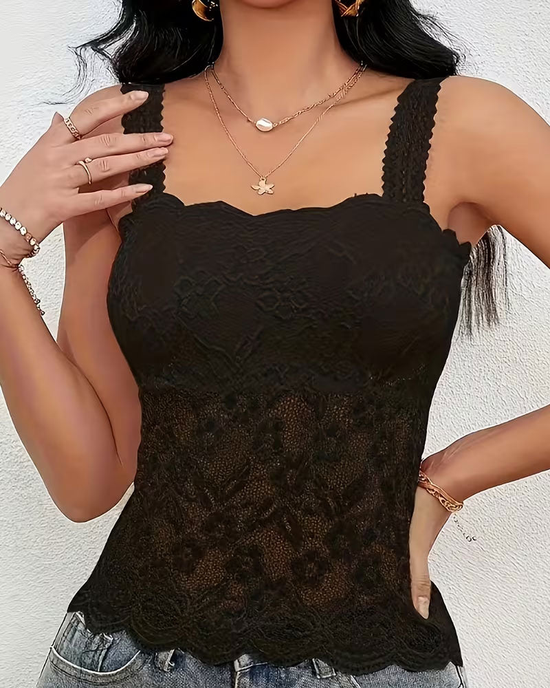 Top Camis Jednokolorowy Bandeau