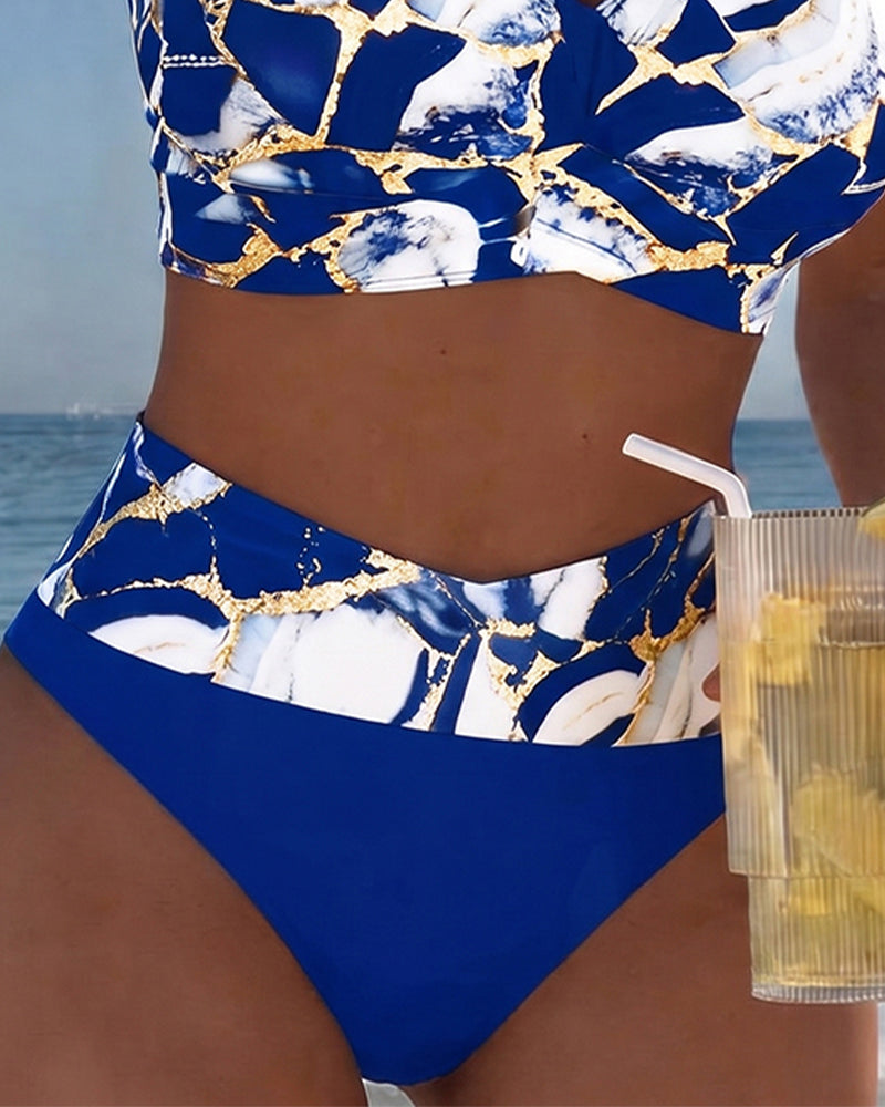 Bikini Pasek Wycięcie Projektantki