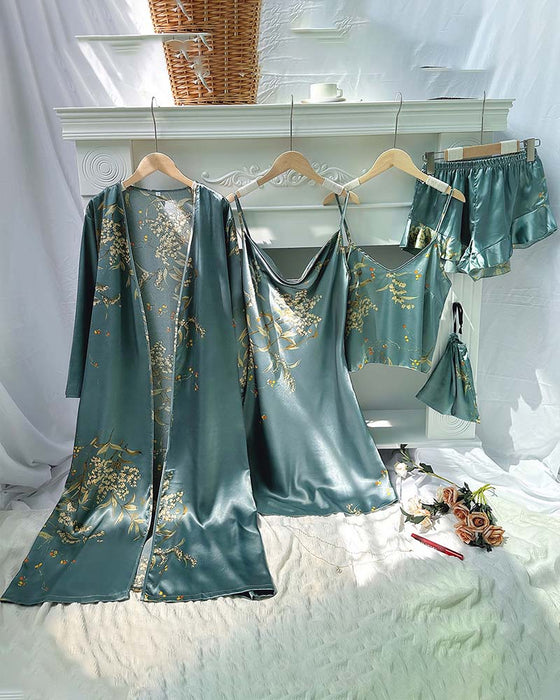 Zestaw Loungewear Druk Swobodny