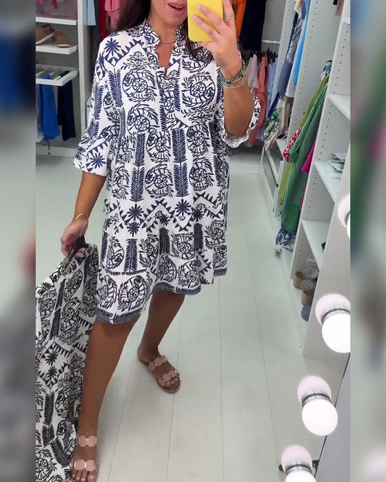 Sukienka Fashion Street print