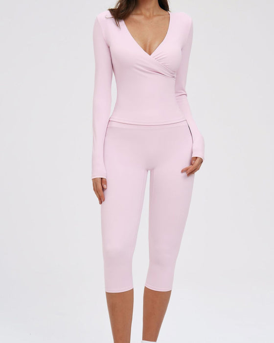 Leggings Yoga Wysoki Stan Średni
