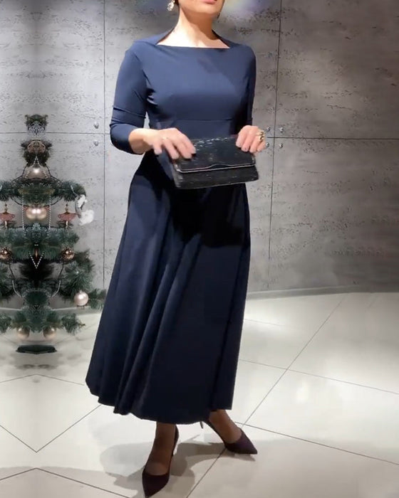 Elegancka sukienka maxi