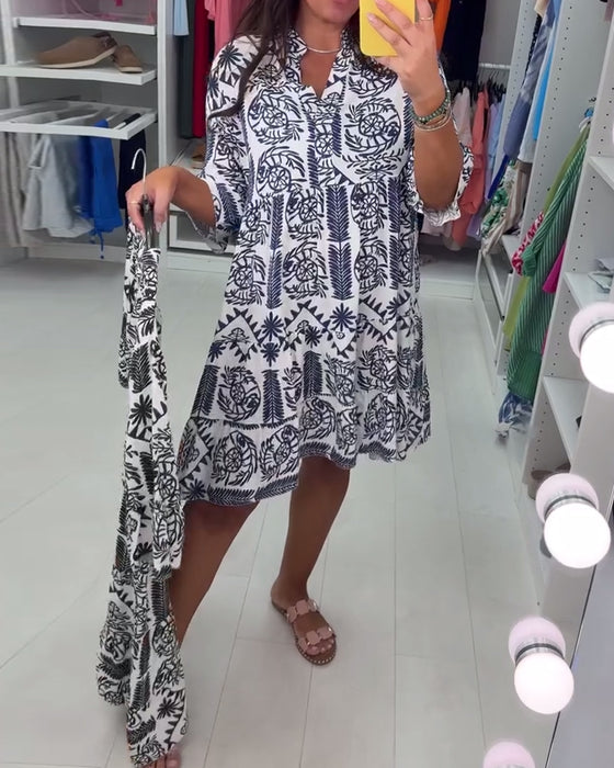 Sukienka Fashion Street print