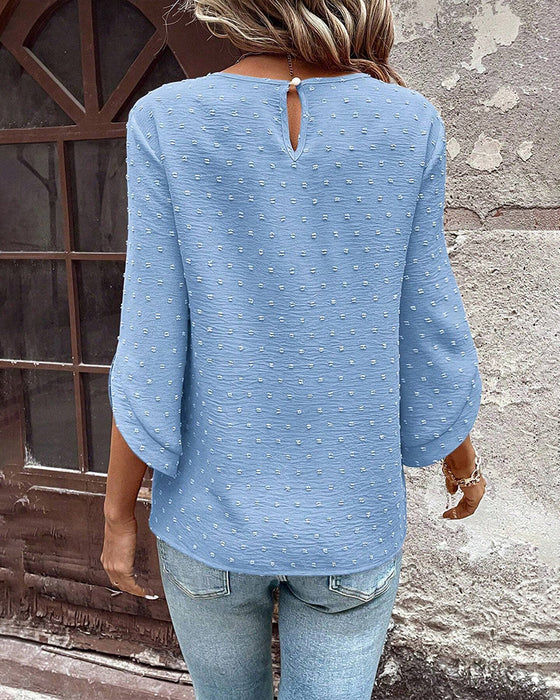 Damska luźna bluzka na co dzień