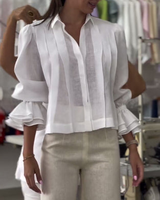 Koszula Buffy Rękaw Falbana