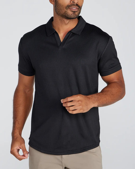 T-Shirt Kołnierzyk Polo Krótki Rękaw Męski