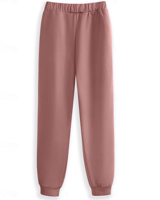 Spodnie z nadrukiem z polaru