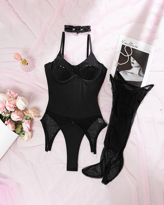 Lingerie Nowy Moda Luksus Niespodzianka Prezent Bielizna Nocna Impreza
