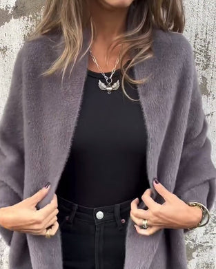 Kardigan z frędzlami