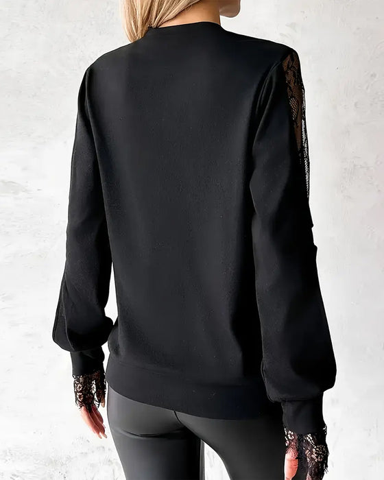 Seksuarne Bluzka z Łączeniem Ptasznika