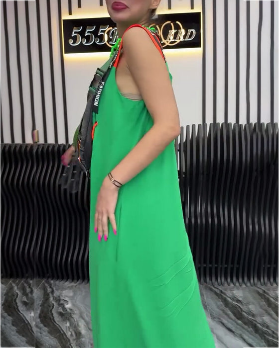 Sukienka Bez Rękawów Spersonalizowany Napis