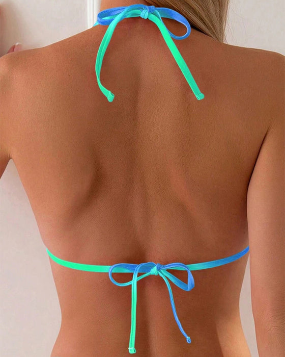 Bikini Tie Dye Drukowany