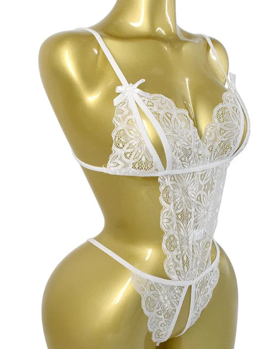 Lingerie Koronka Kokarda Jednoczęściowy Seksowny