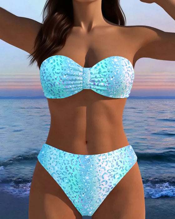 Bikini W Panterkę Bandeau