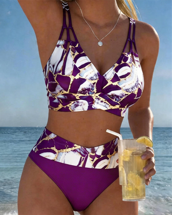 Bikini Pasek Wycięcie Projektantki