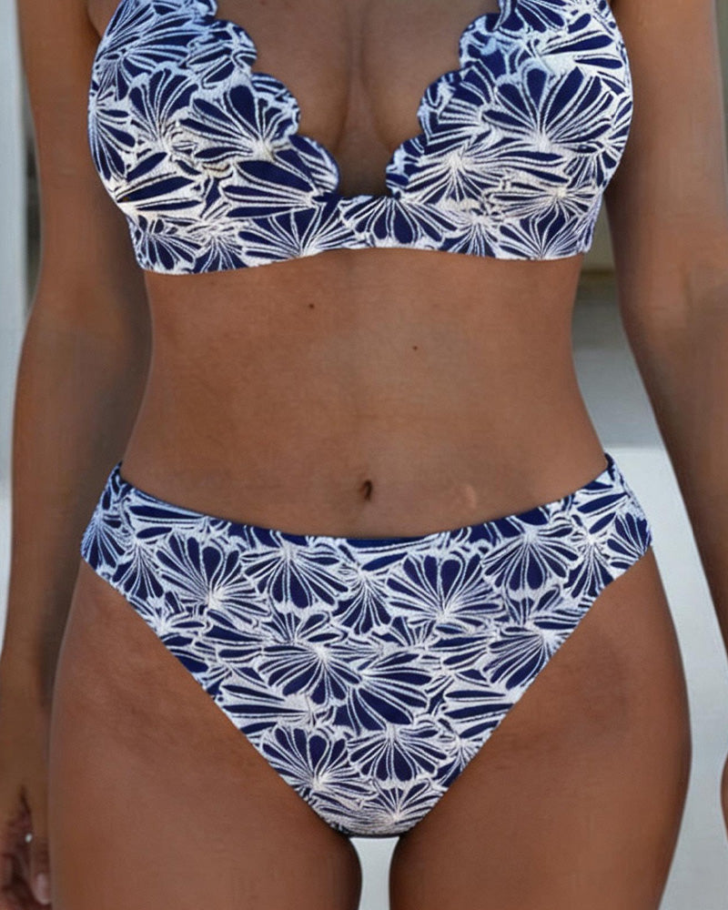 Bikini Falbanki Druk