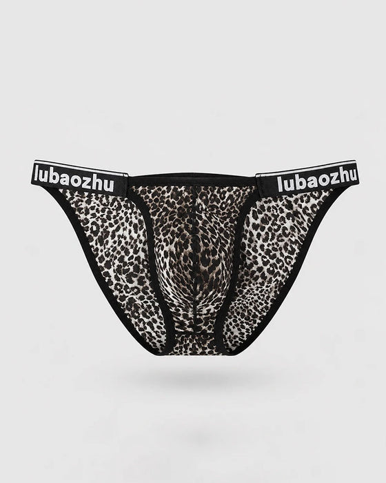 String Męski W Panterkę