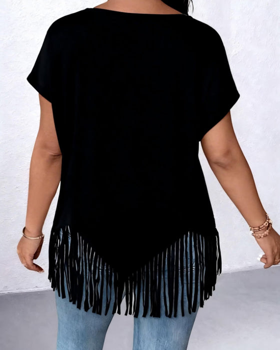 Koszulka Tassel Design Szczegół