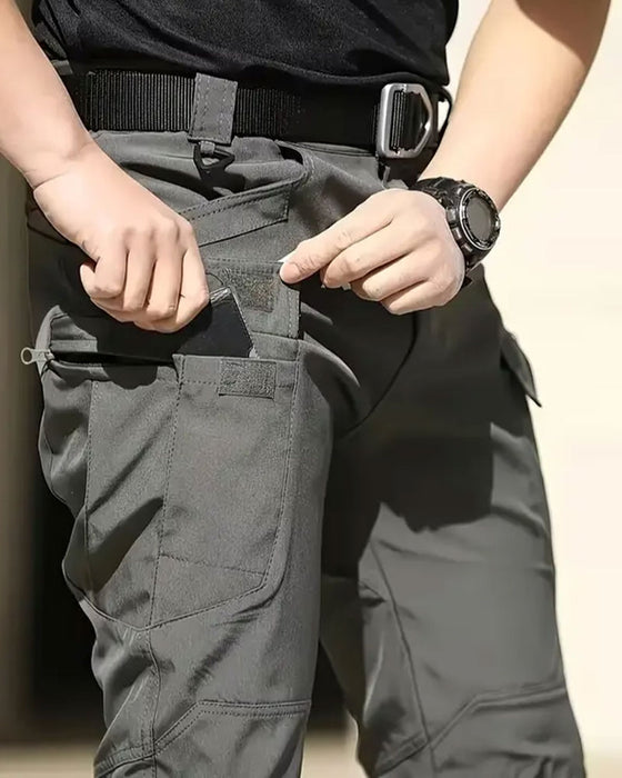 Spodnie Outdoor Gładki Cargo