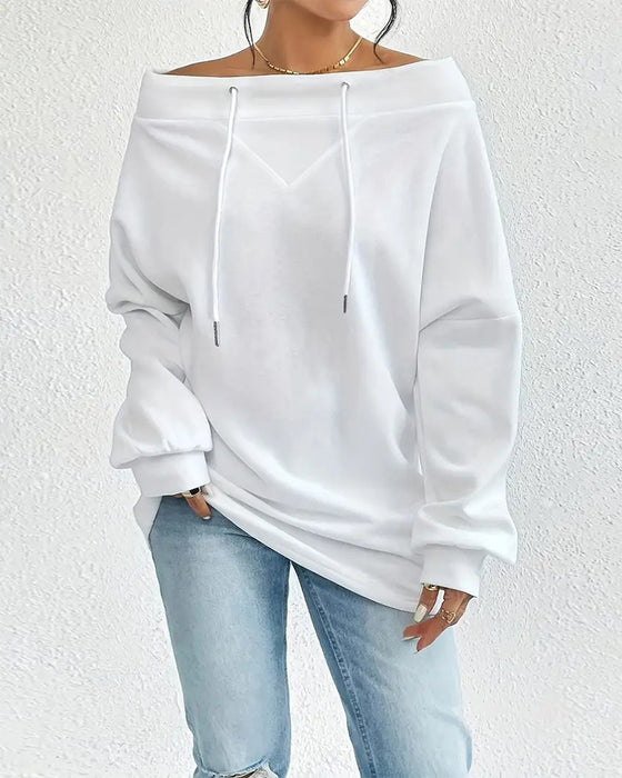 Bluza Moda Jednokolorowa