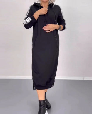 Sukienka zapinana na zamek