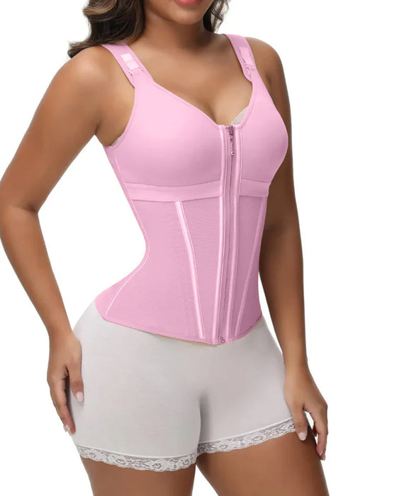 Modelujący Biustonosz Z Potrójnym Zapięciem