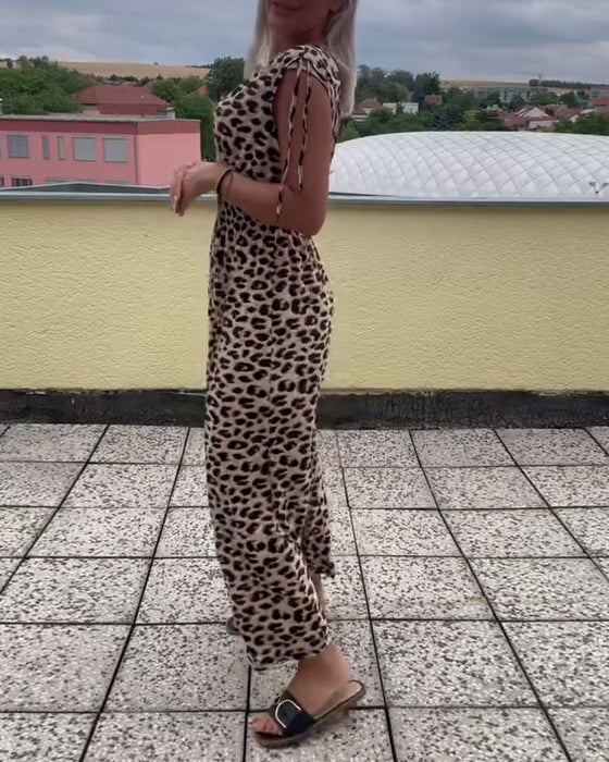 Bezrękawnik W Leopardzim Nadruku