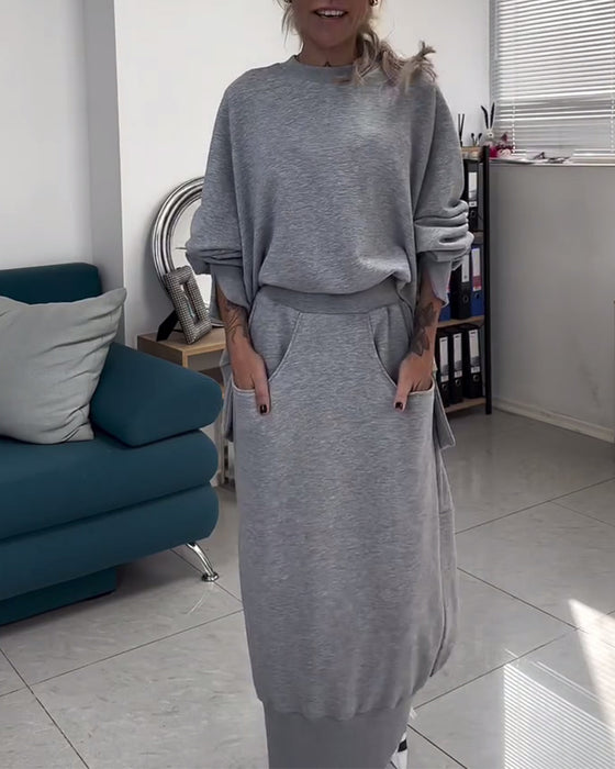 Bluza & Spódnica Zestaw Skomponowany