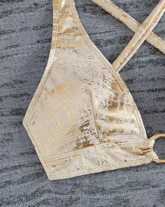 Bikini Metalowa Sprzączka Design