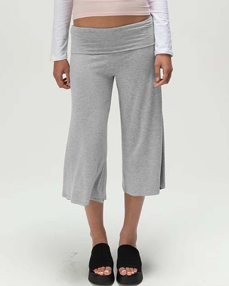 Spodnie Jednokolorowe Bermudy Casual