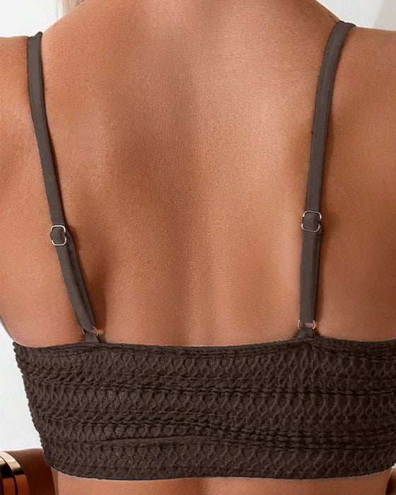Bikini Seksowny Dwuczęściowy Szelki
