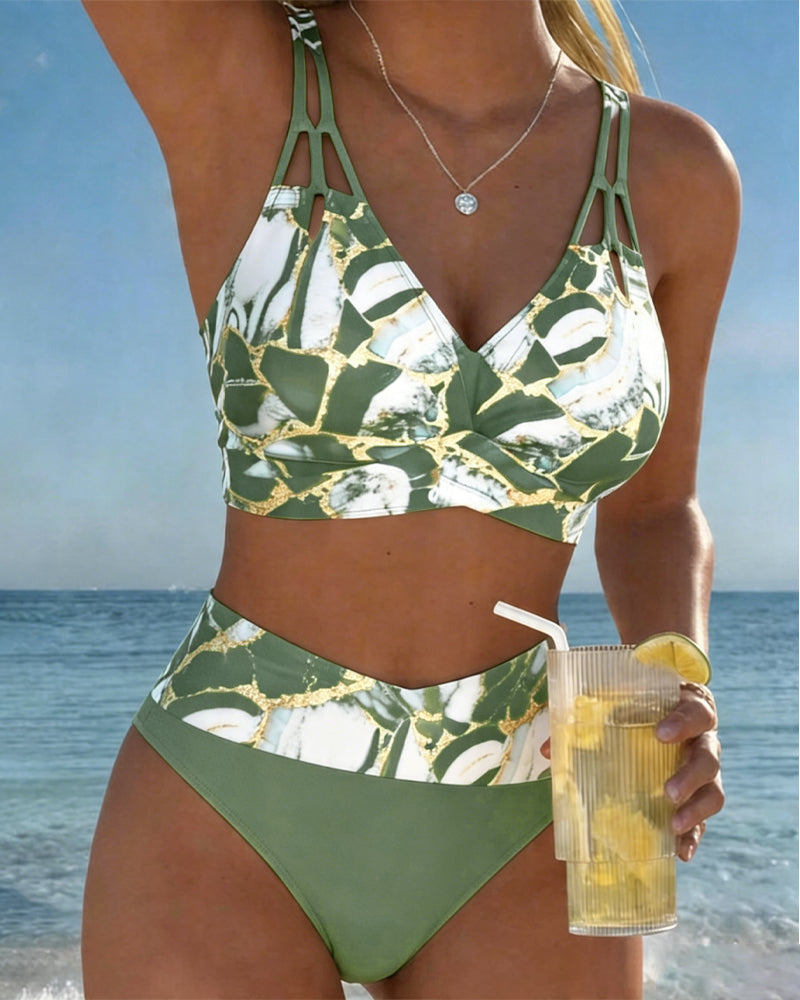 Bikini Pasek Wycięcie Projektantki