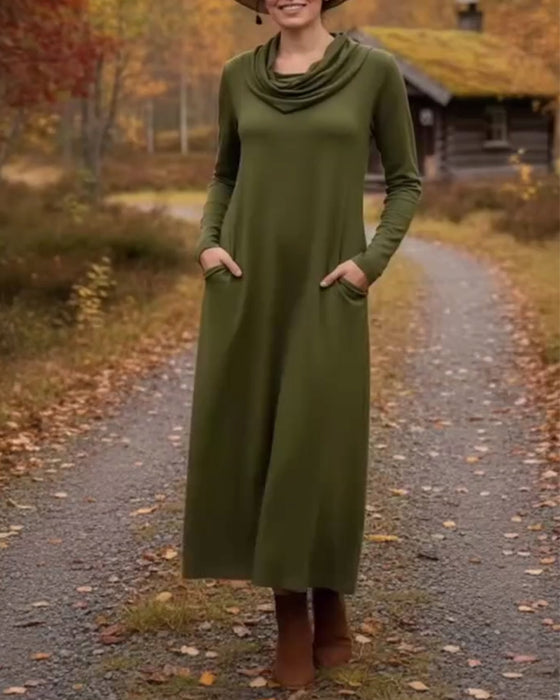 Sukienka casualowa, prosta, jednokolorowa